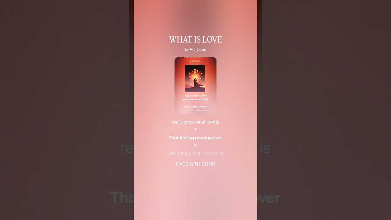 WHAT IS LOVE