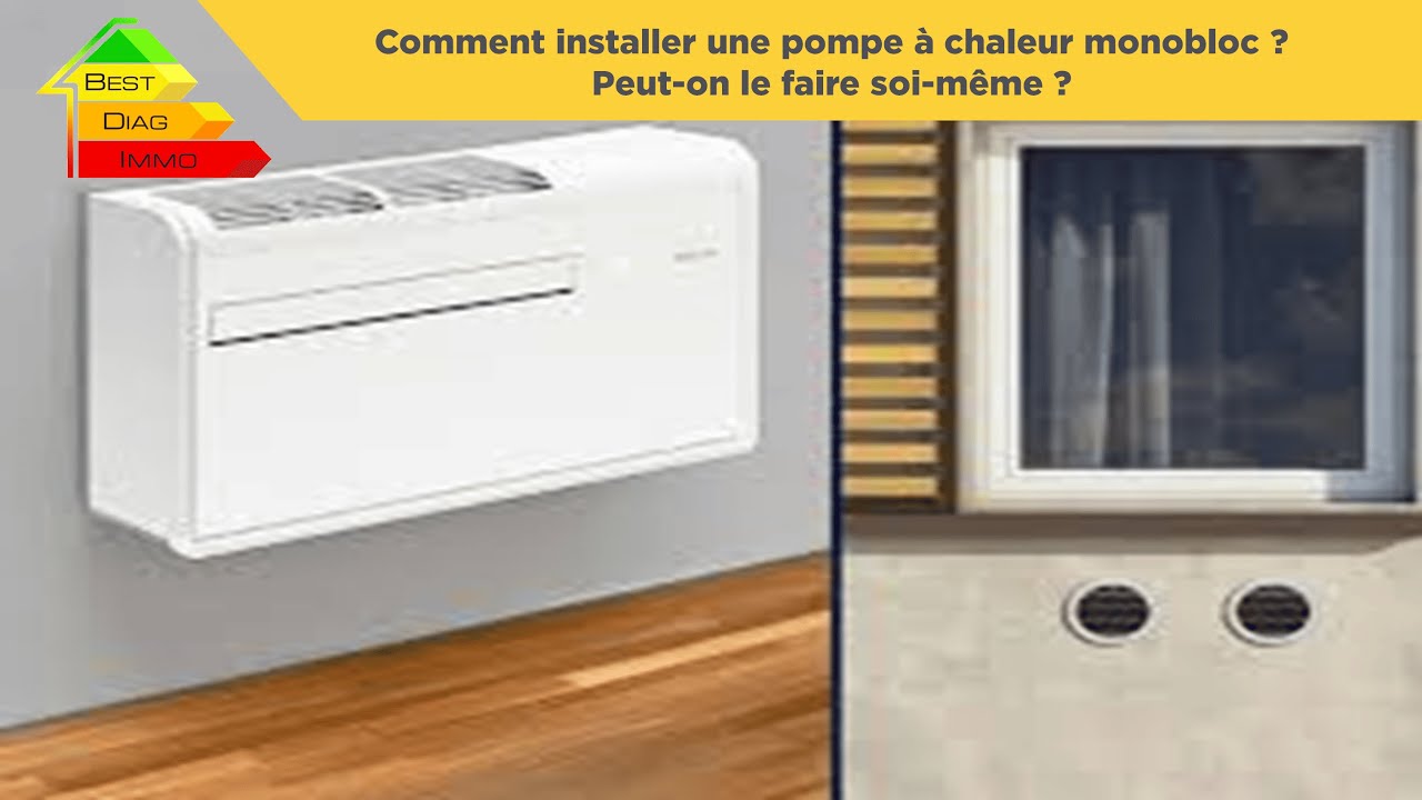 Comment installer une pompe à chaleur monobloc (sans unité extérieure) ? 3ème partie (3/4)