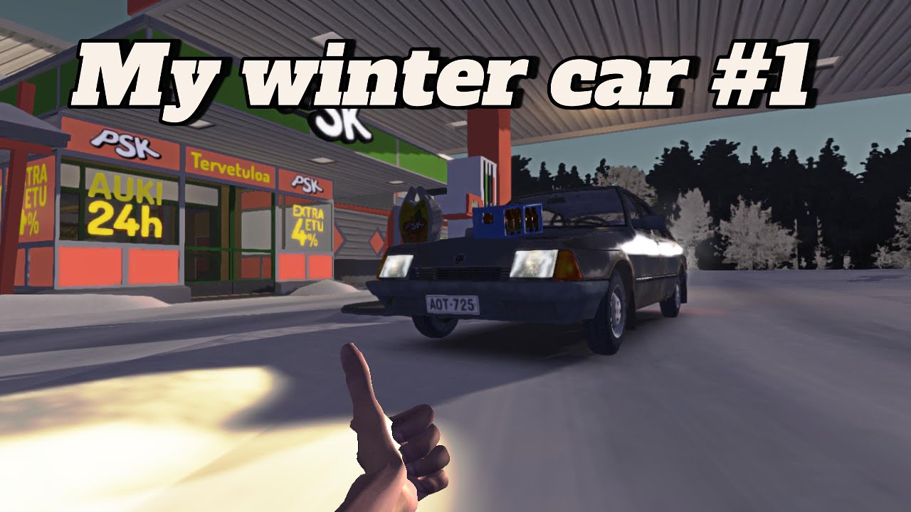 My Winter car 2026 #1| Fazendo compras no novo posto