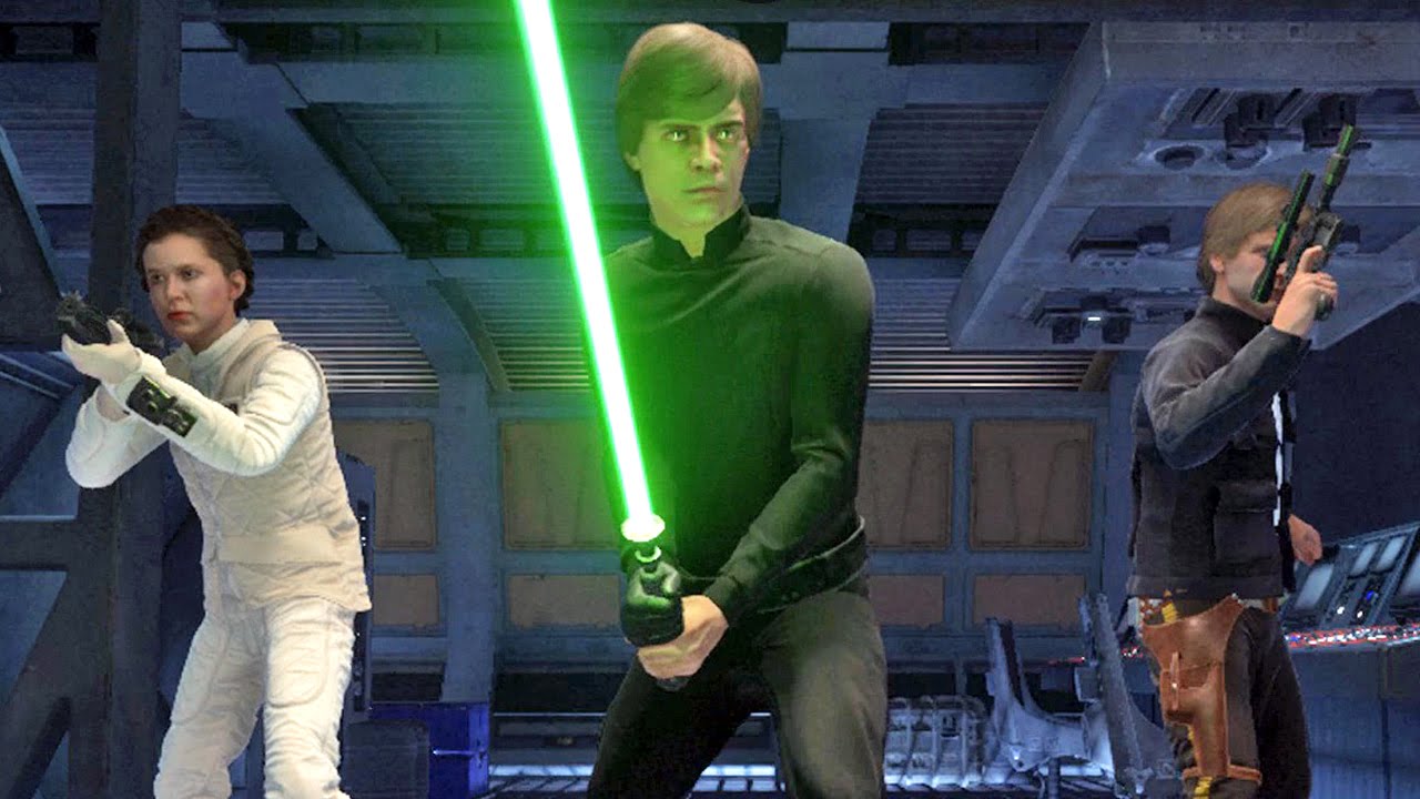 Star Wars Battlefront Heróis Vs Vilões: Luke Skywalker, Princesa Leia e Han Solo