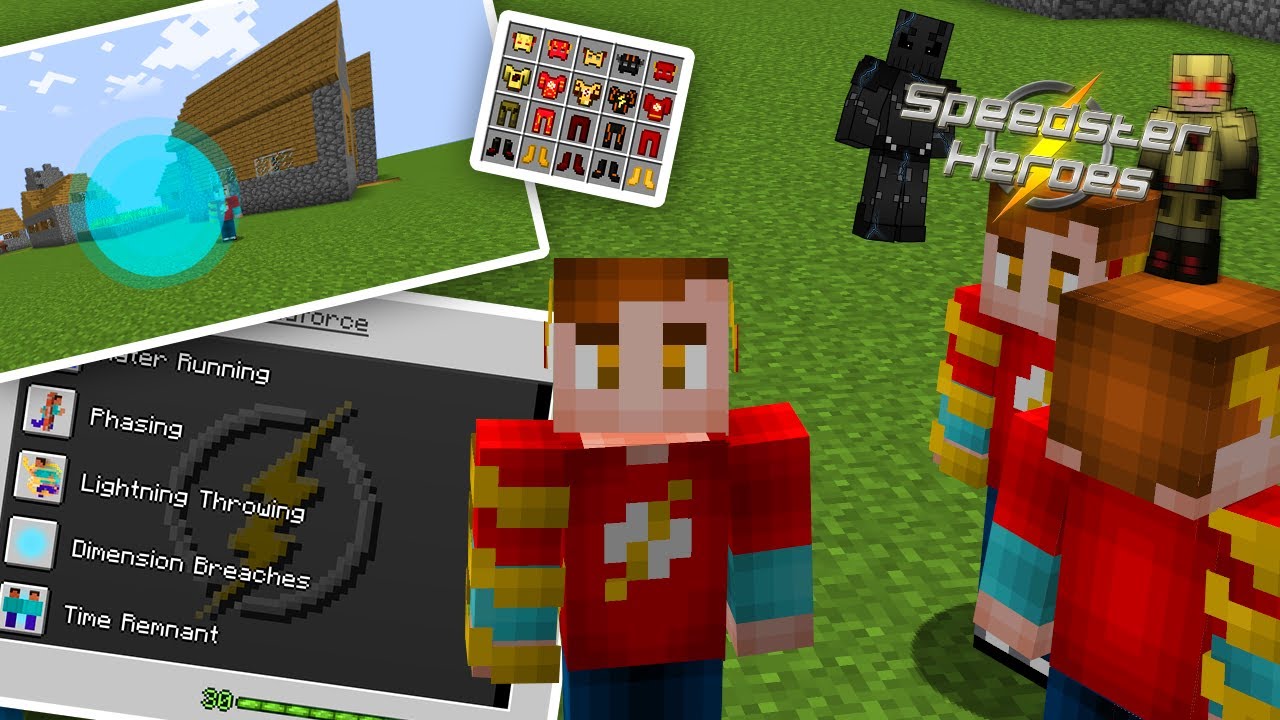 ⚡ TODOS LOS PODERES Y COMANDOS DE SPEEDSTER HEROES MOD [2020] | MOD DE FLASH