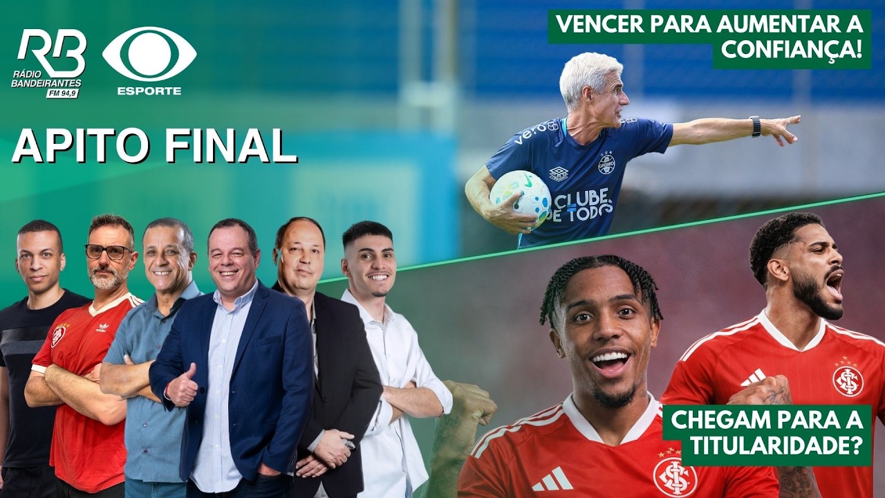 O QUE UMA VITÓRIA SIGNIFICA PARA O GRÊMIO? | INTER CONTRATOU TITULARES? | Apito Final (11/02/26)
