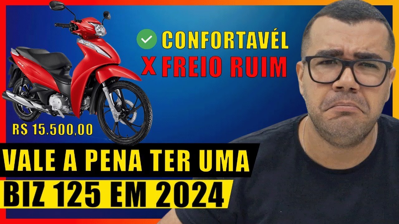 VALE A PENA TER UMA HONDA BIZ 125 OPINI&Atilde;O DONO DE MOTO PE&Ccedil;AS?