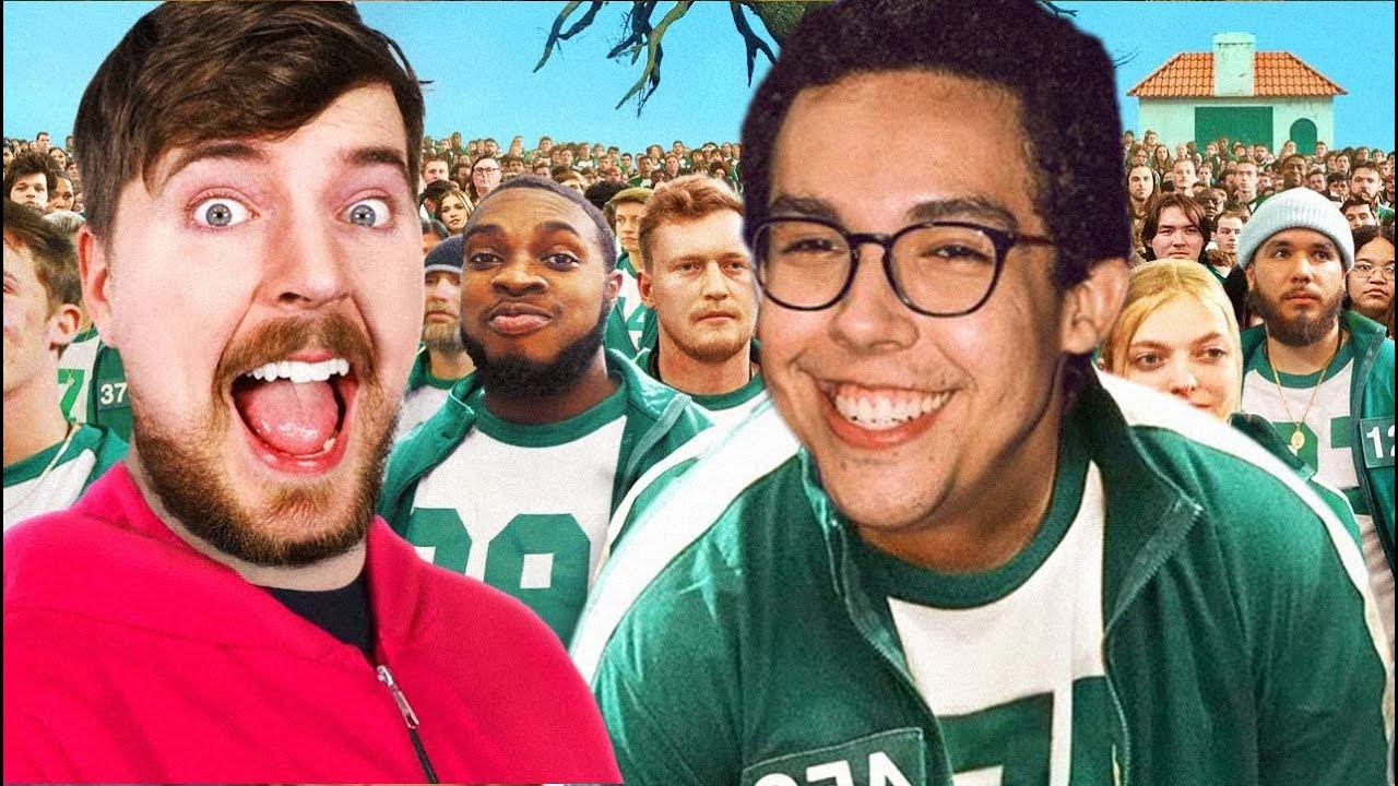 YETZ REACT - MR BEAST. SQUID GAME NA VIDA REAL!