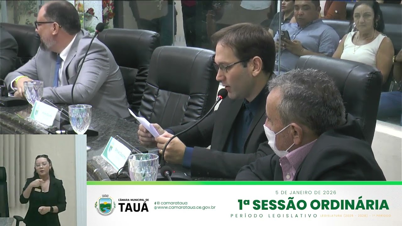 Sessão Solene, do primeiro período legislativo de 2026.