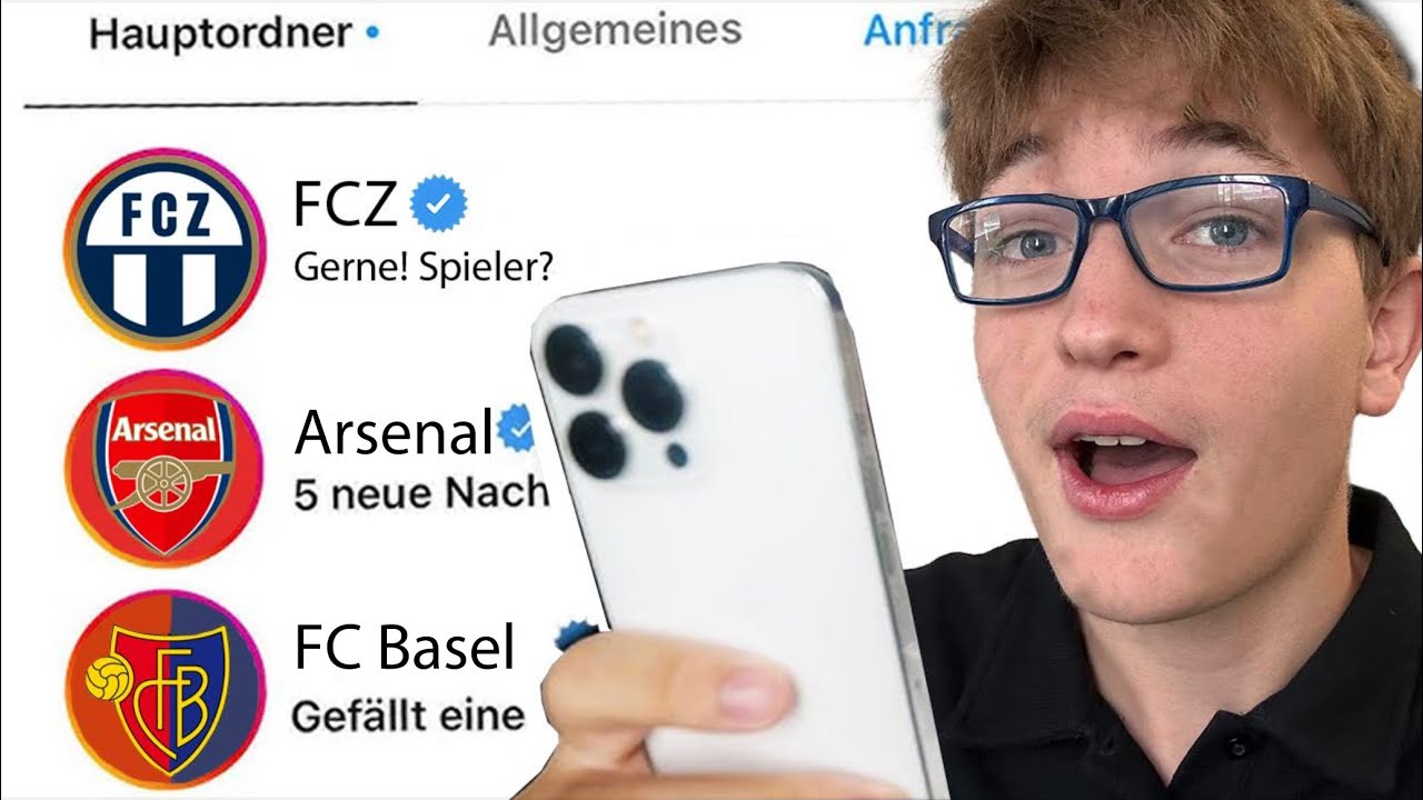 Ich habe 100 FUSSBALLVEREINE nach AUTOGRAMMKARTEN gefragt | GG FISCH LUL