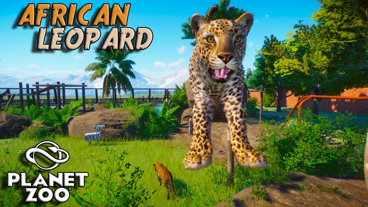 African Leopard Habitat Build! | The Apex Reserve | Planet Zoo