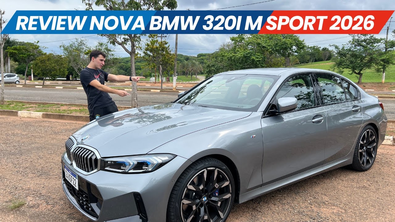 Review REAL da BMW 320i M Sport 2026 — ninguém mostra isso!