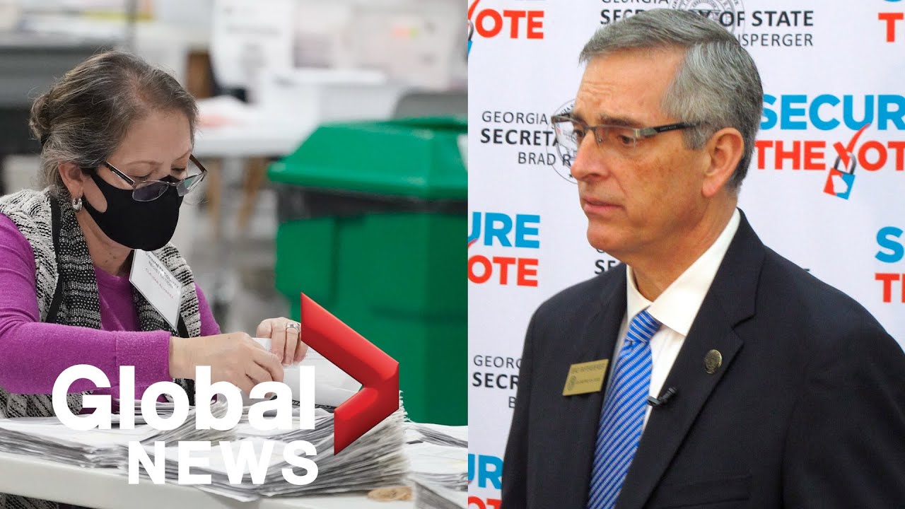 US election: Georgia official says he expects recount due to small margin between Trump, Biden |FULL