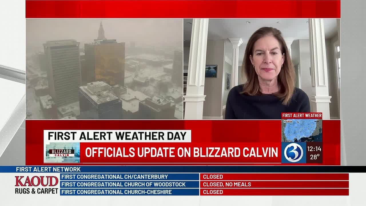 INTERVIEW: Lt. Gov. Susan Bysiewicz talks about the state's response to Blizzard Calvin