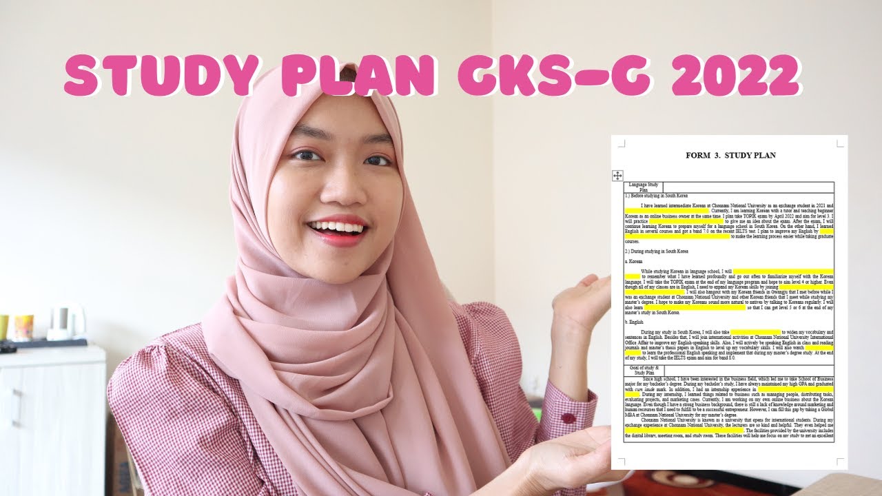 SPILL STUDY PLAN GKS-G 2022 #CeritaGKSku