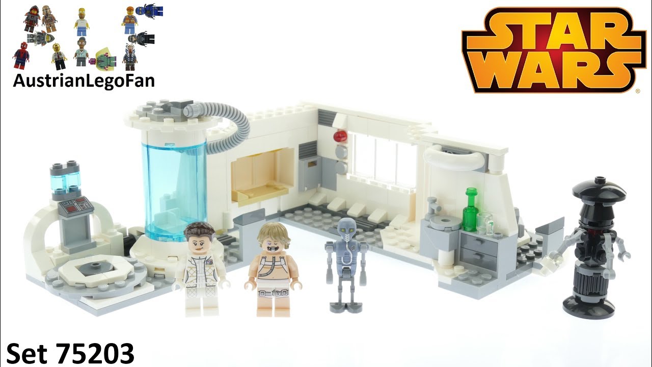 Lego Star Wars 75203 Hoth Medical Chamber - Lego Speed Build Review