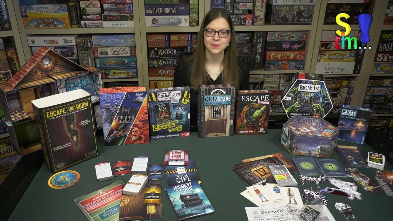 Genre im Fokus 30 - SIEBEN Escape/Exit Spiele im Vergleich - Frühjahr 2021 - Spiel doch mal...!