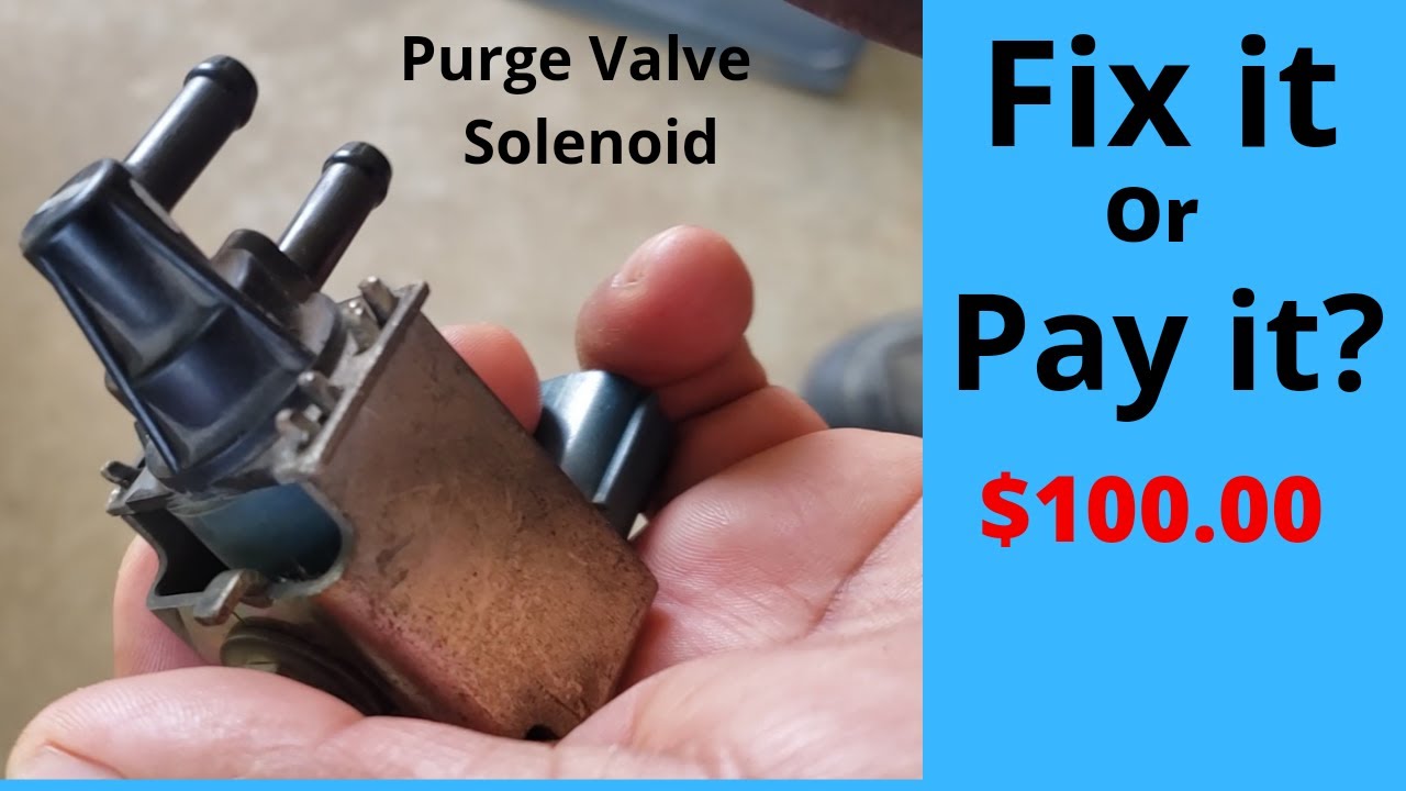 how to repair a stuck open Purge Valve
Solenoid can a bad Purge Fix for Car 
P1444 code Nissan