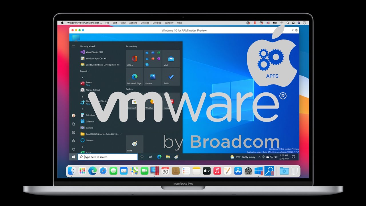 Windows 11 on Mac using VMware Fusion ... from external disk!