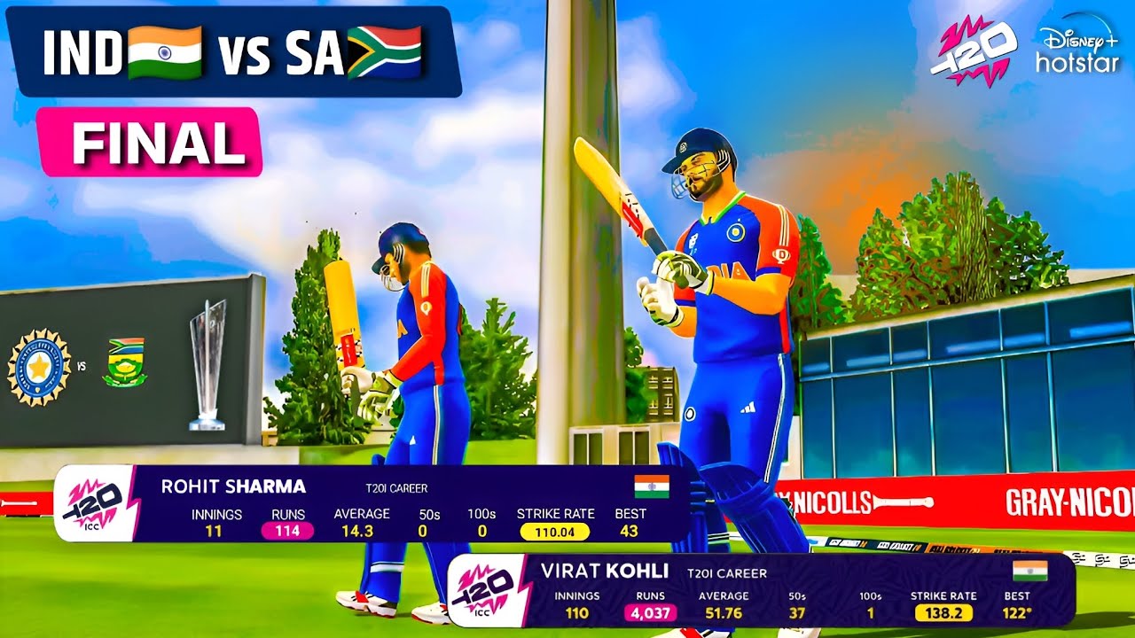 IND vs SA - FINAL 🏆 T20 World Cup 2024 | India vs South Africa Final T20 WC 2024 Highlights