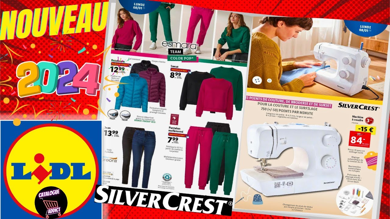 catalogue LIDL NON ALIMENTAIRE du 3 au 9 janvier 2024 ⚠️ Arrivage - FRANCE
