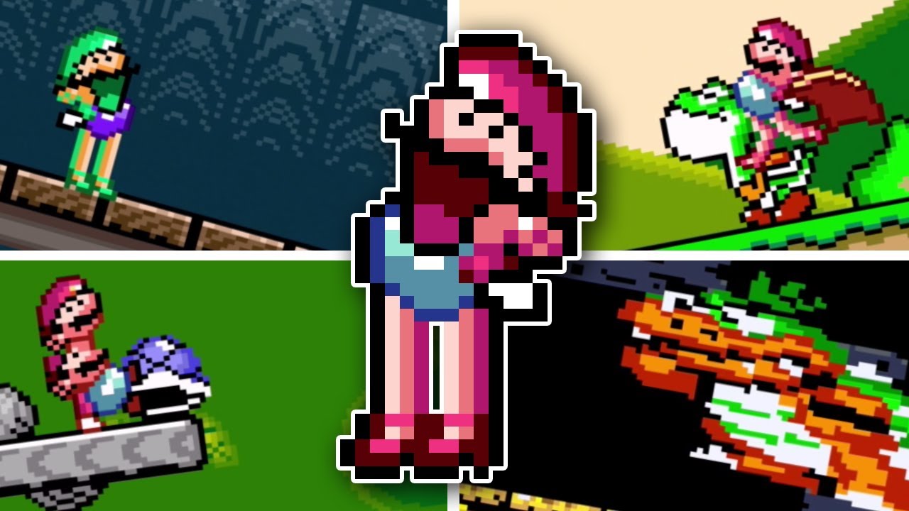 Diagonal Mario Episode 2 - Hilarious Super Mario World Rom Hack