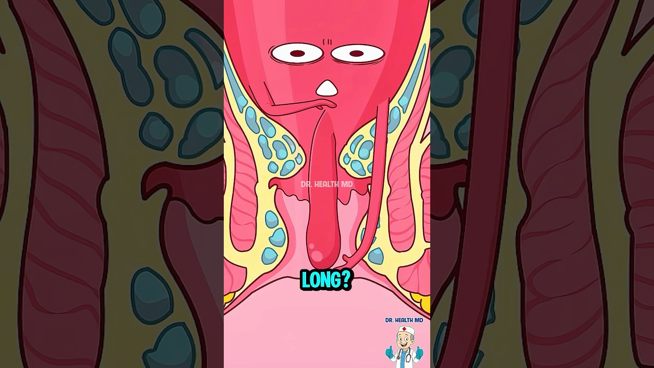 Internal Hemorrhoids: The Painful Cost Of Laziness! #shorts #science