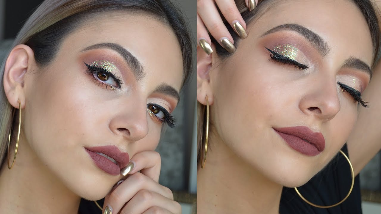 Maquillaje cut-crease cálido para una noche de verano | Anna Sarelly