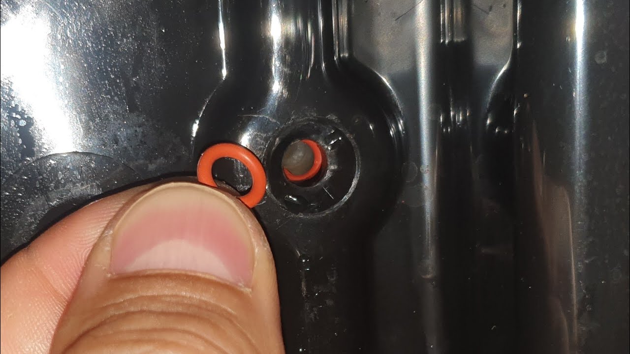 Siemens EQ9 EQ500 EQ3 EQ6 Dichtung Brüheinheit Eingang wechseln ohne etwas auszubauen.
