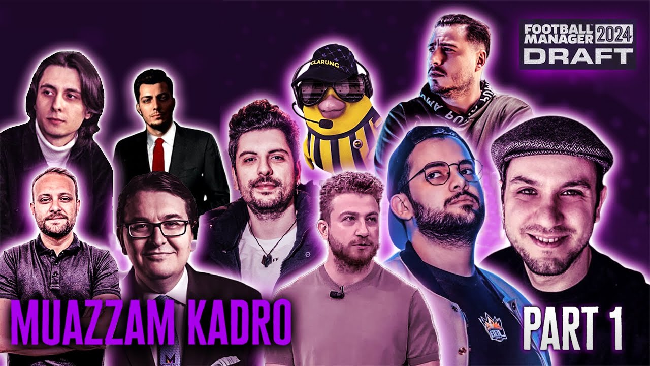 YILDIZLAR GEÇİDİ! | EFSANE KADROLU FM DRAFT | PART 1
