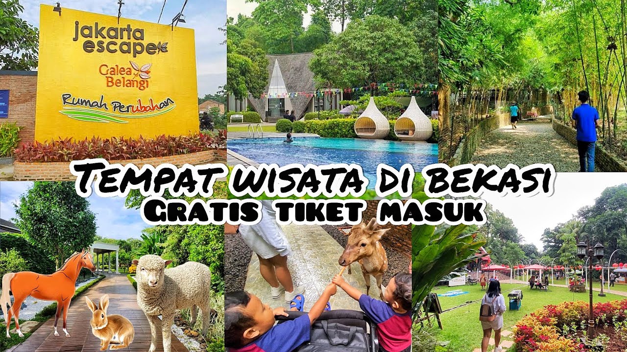 GRATIS TIKET MASUK ❗️ TEMPAT WISATA DI BEKASI | JAKARTA ESCAPE COCOK UNTUK LIBURAN KELUARGA!!