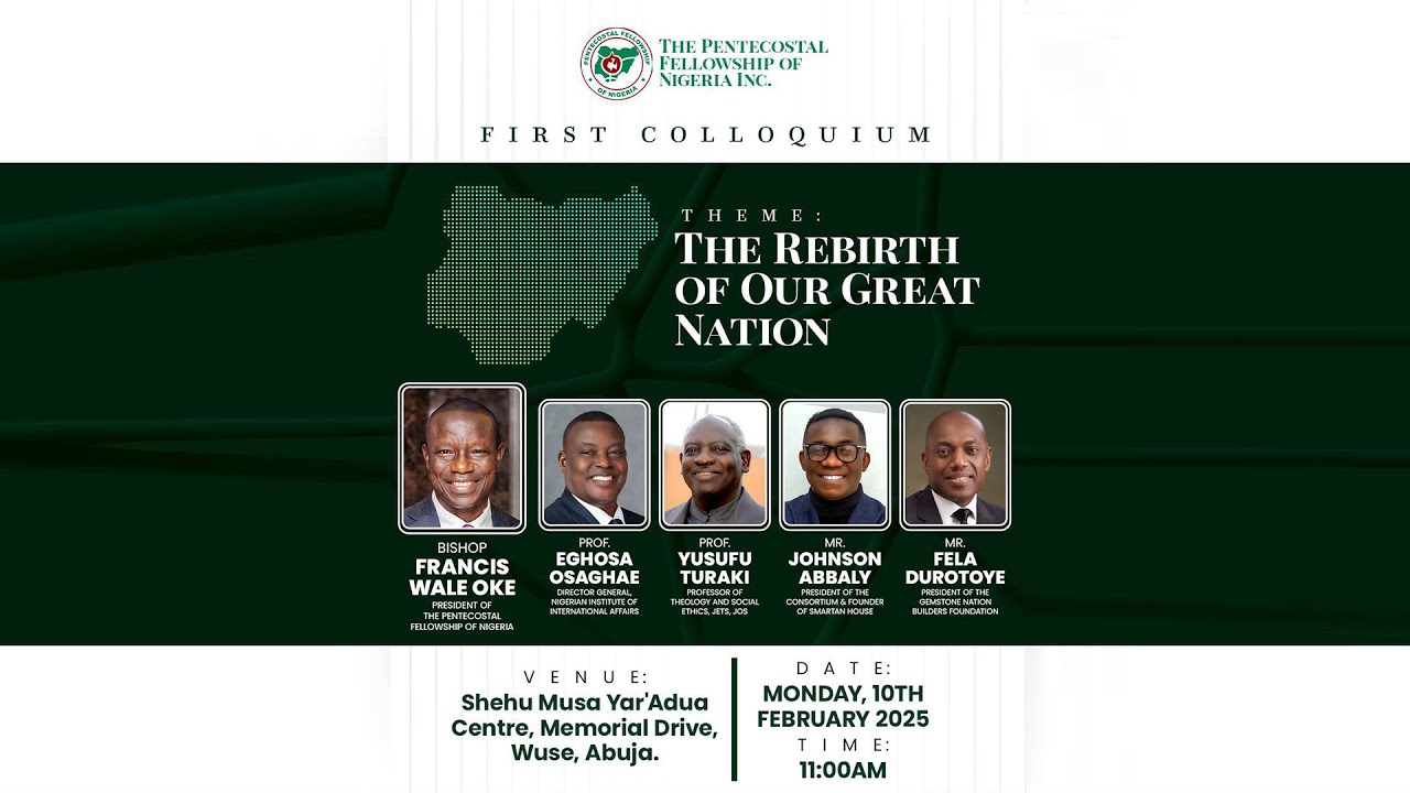 PFN COLLOQUIUM – THE REBIRTH OF OUR GREAT NATION