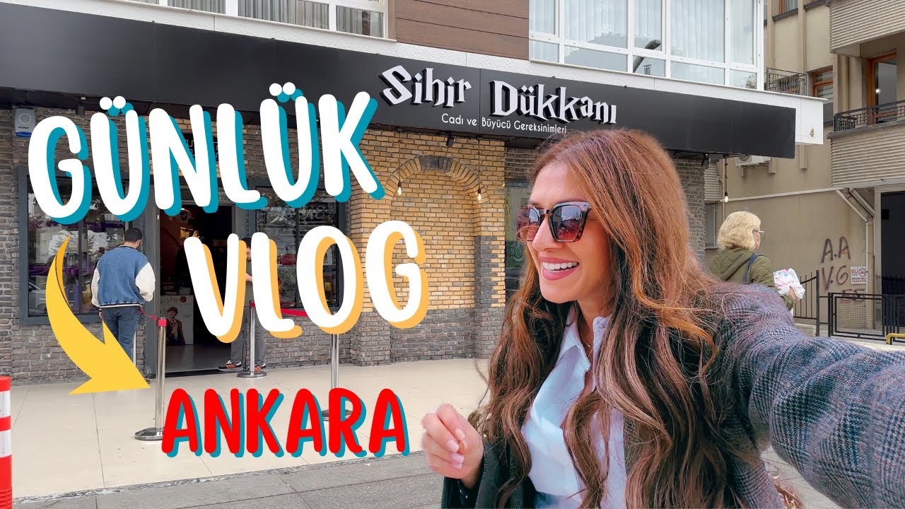 HARRY POTTER MAĞAZALARINI GEZDİM - ANKARA VLOG