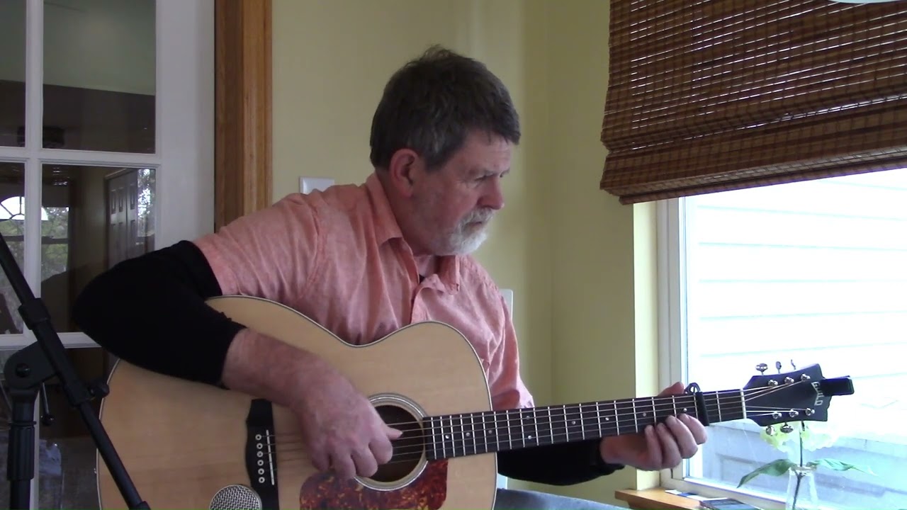 Auld Lang Syne - John Fahey Cover - Solo Baritone Acoustic Guitar