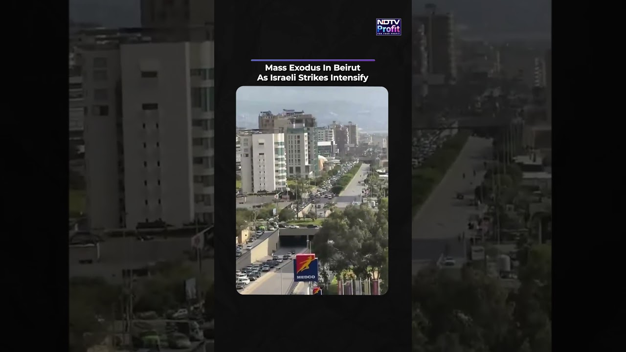 Mass Exodus In Beirut, Lebanon As Israeli Strikes Intensify Despite Ceasefire #shorts #viral