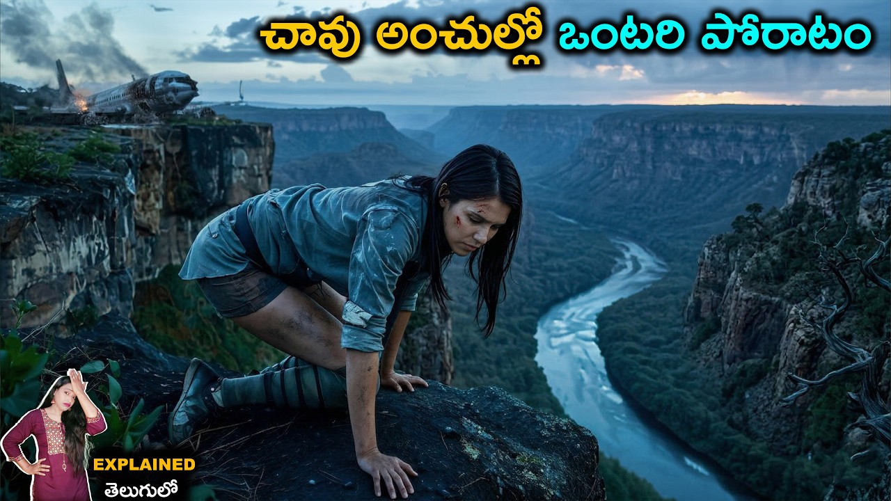 5 కిలోమీటర్ల ఎత్తు నుండి కింద పడినా బ్రతికింది! Full Movie  Explained in Telugu
