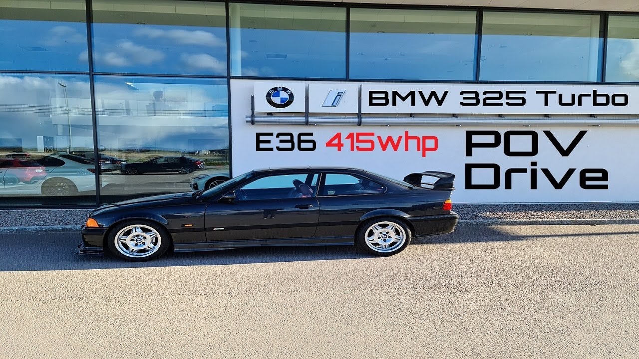 BMW 325i Coupé E36 Turbo - POV driving / Refinement part 2