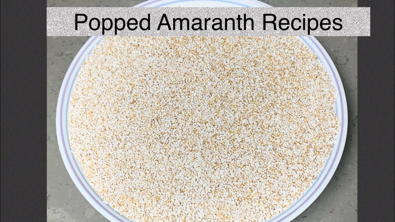 How to pop Amaranth/Rajgira seeds at home!Gluten free Amaranth savoury pancakes/ Thalipeeth recipes