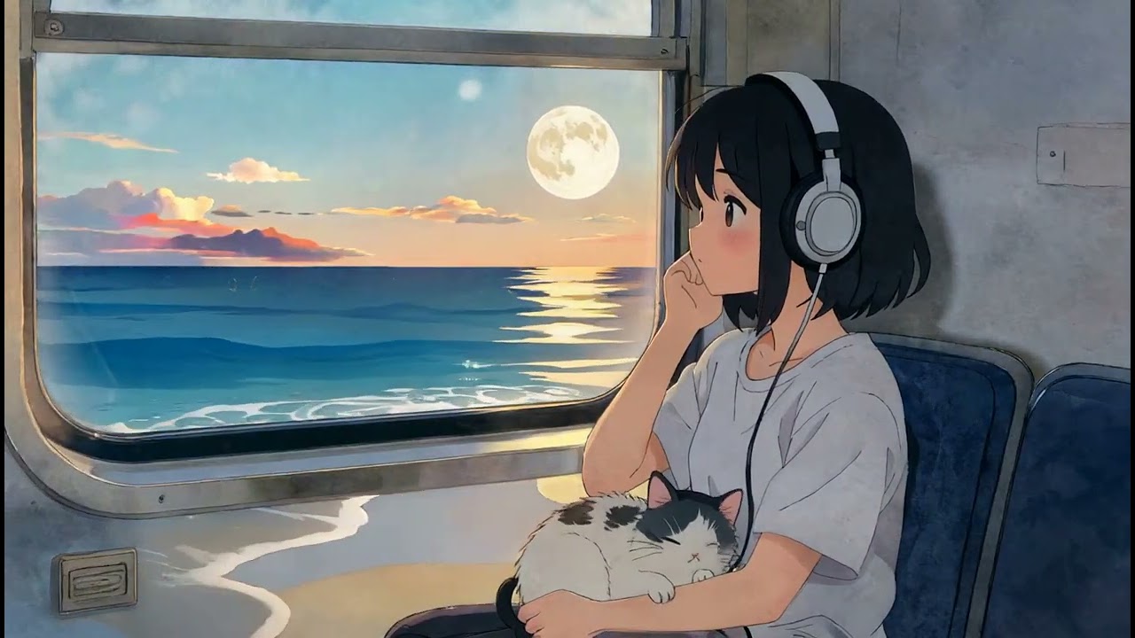 🌊 Relaxing Ocean Waves | 14 Minute Lo-Fi Nature Soundscape 🌊