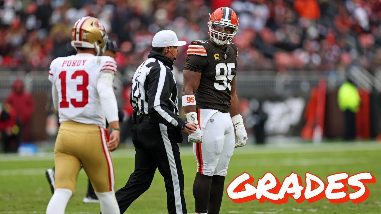 49ers 26, Browns 8: Grades