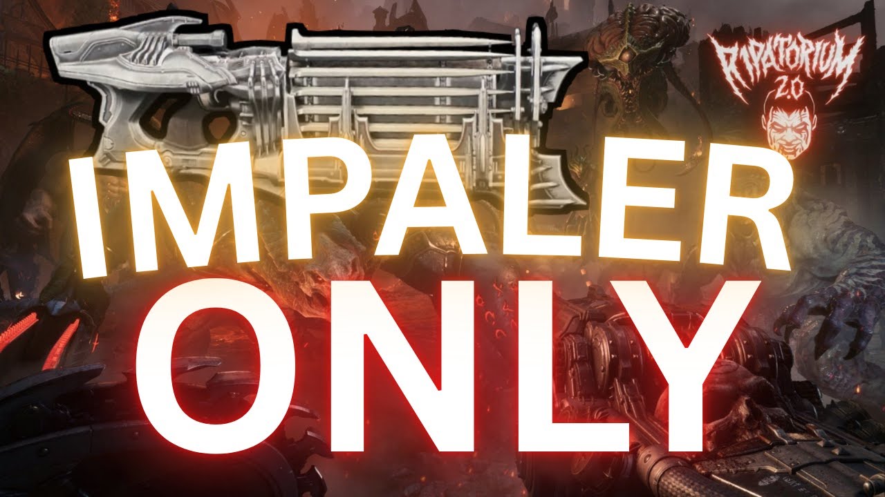 One Gun Challenge PART 5 - DOOM: The Dark Ages - SADISTIC Ripatorium 2.0