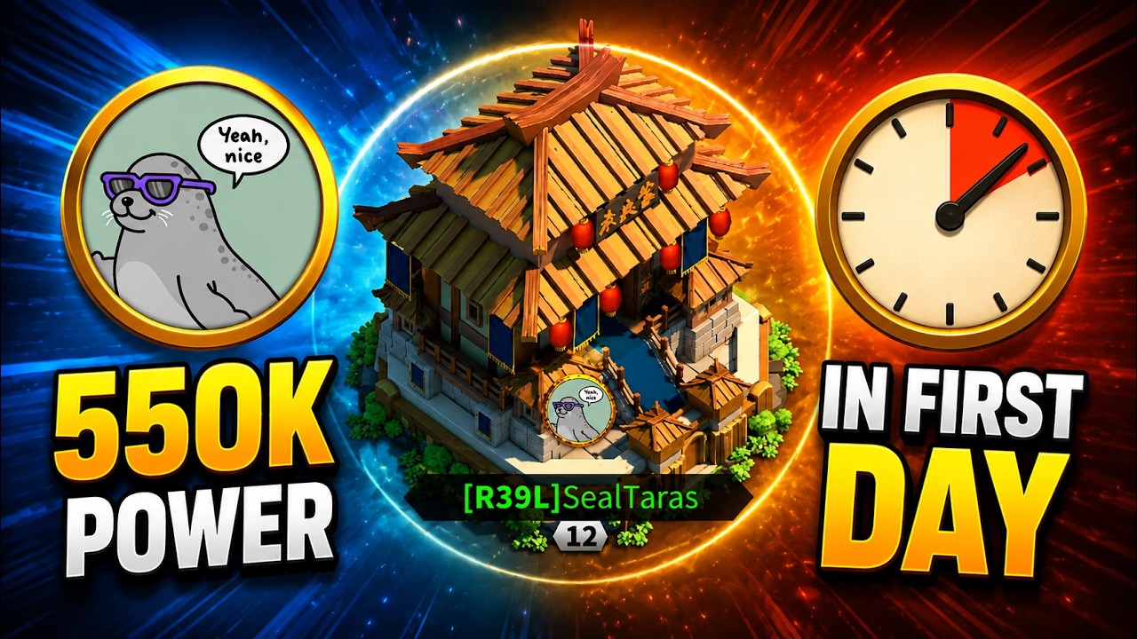I Tested the BEST F2P Start in Rise of Kingdoms
