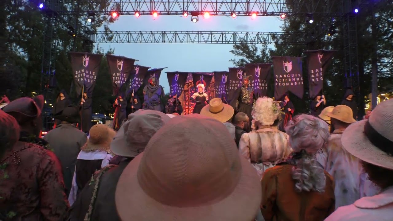 Blood Reign Opening #halloween  Haunt @ Kings Dominion 09/21/2024