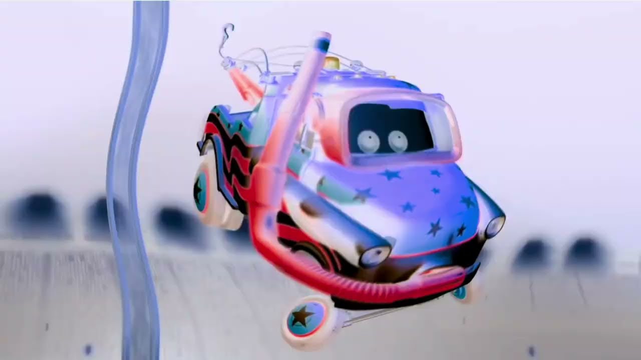 “Pixar Car Fell! What Happens Next?” 😱klasky csupo