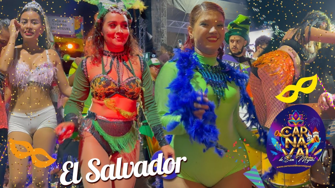 🎉 ¡CARNAVAL DE SAN MIGUEL! 🇸🇻 | Experiencia Única 2023 🎭