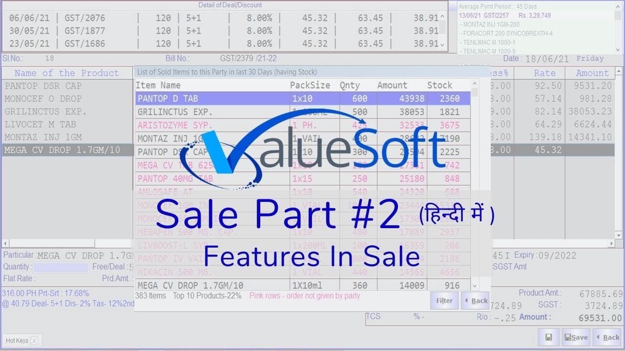ValueSoft Sale Part #2 Tutorial Video