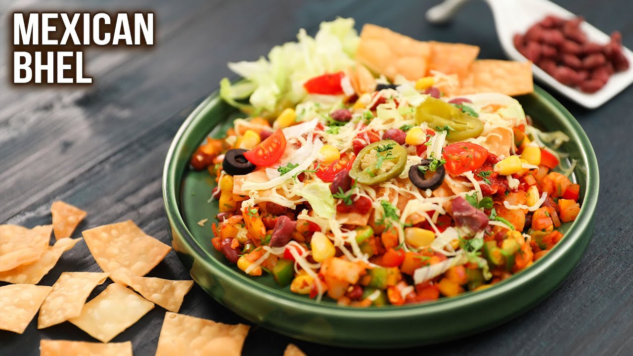 Mexican Bhel Recipe | How To Make Mexican Bhel | Tasty Snack Ideas | Mexican Chaat | Ruchi