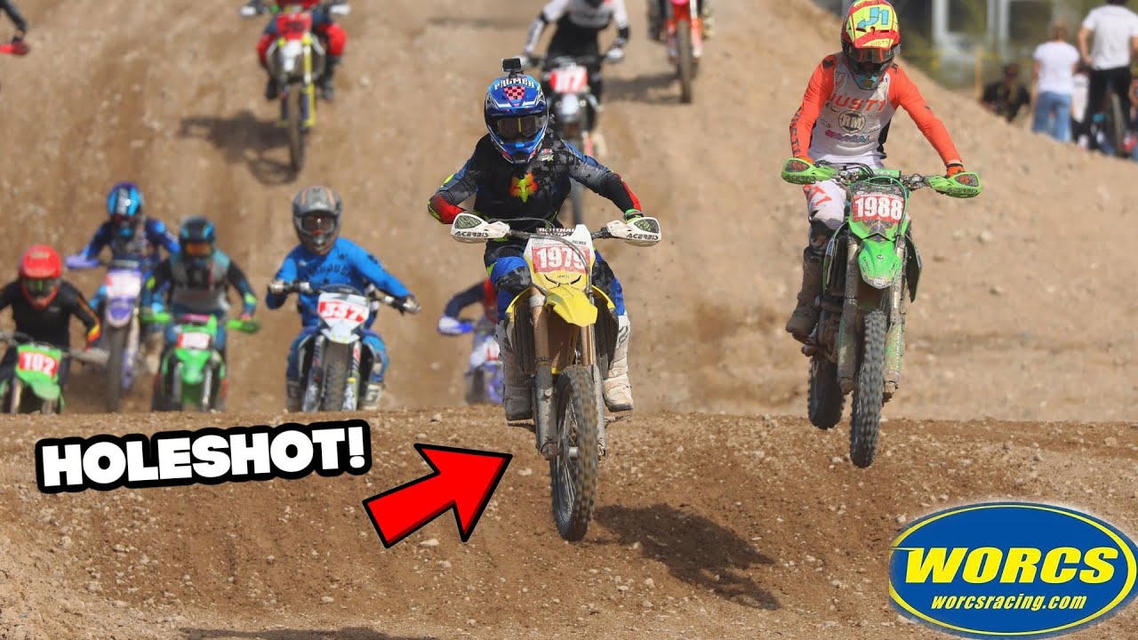 Carnage At Lake Havasu Dirt Bike Race! BIG CRASHES!