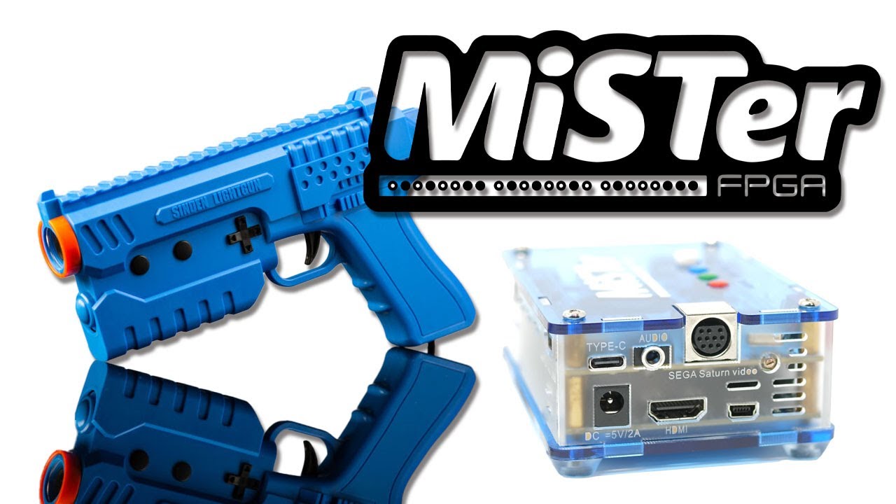 Sinden Light Gun MiSTer Testing w/ Andy
