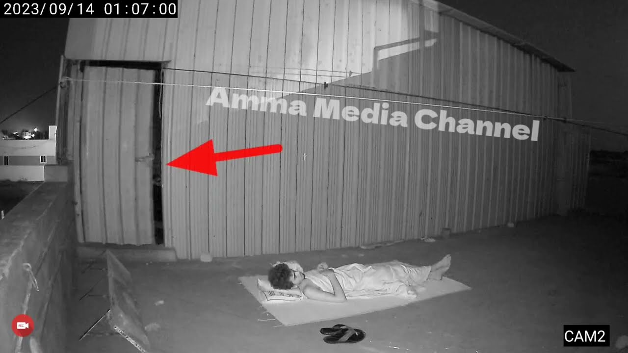 A CCTV camera was there, so it was confirmed that it was a real ghost!!