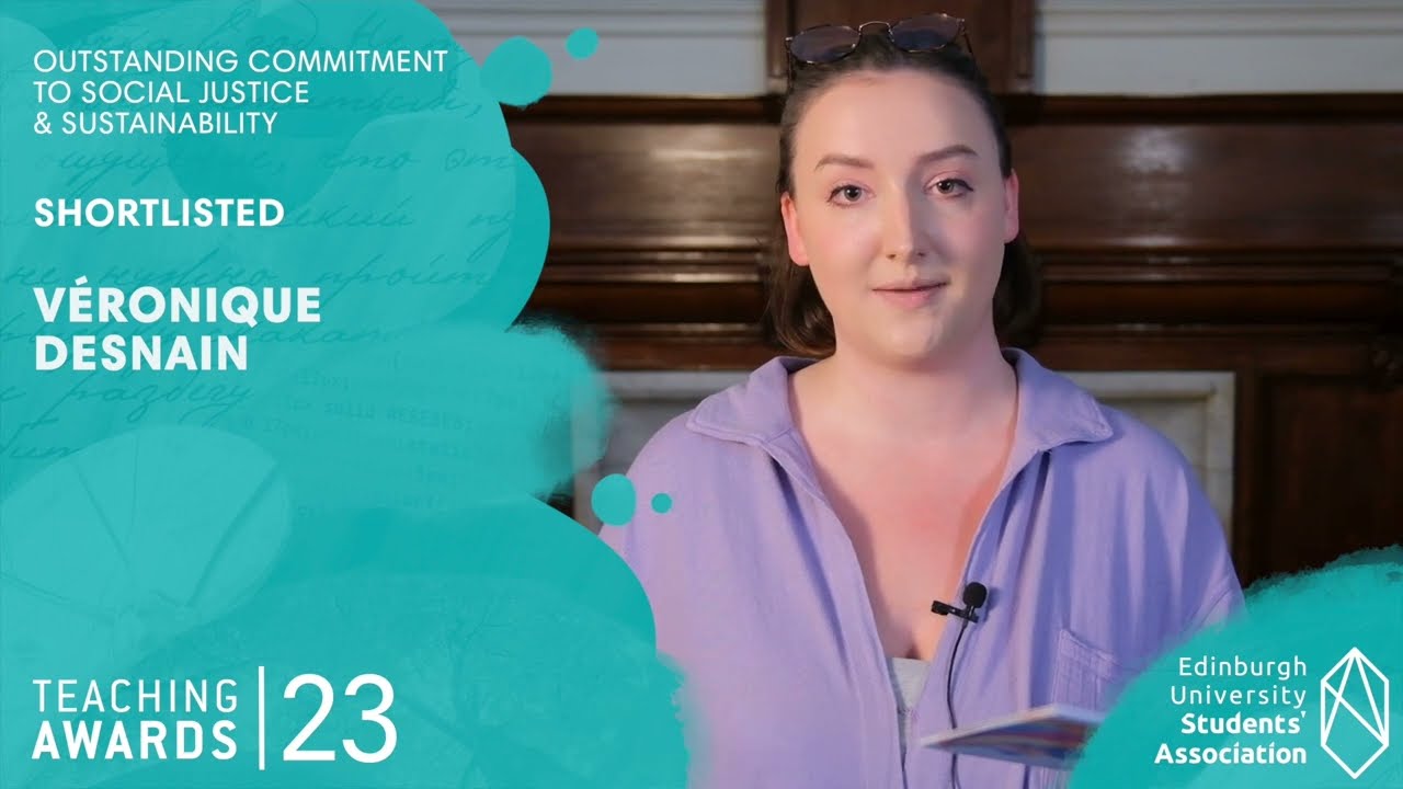 Teaching Awards 2023 | Outstanding Commitment to Social Justice and Sustainability