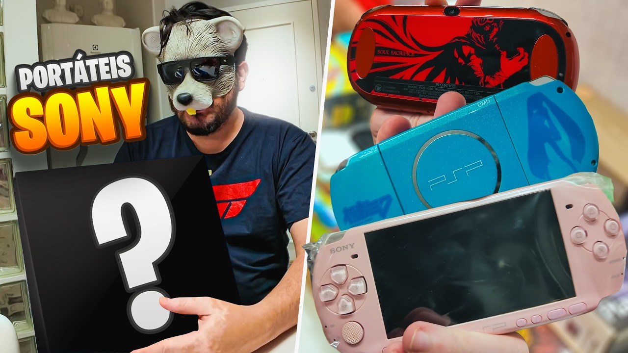 PORTÁTEIS DA SONY: EDIÇÕES QUE EU NUNCA IMAGINEI QUE EXISTIAM!