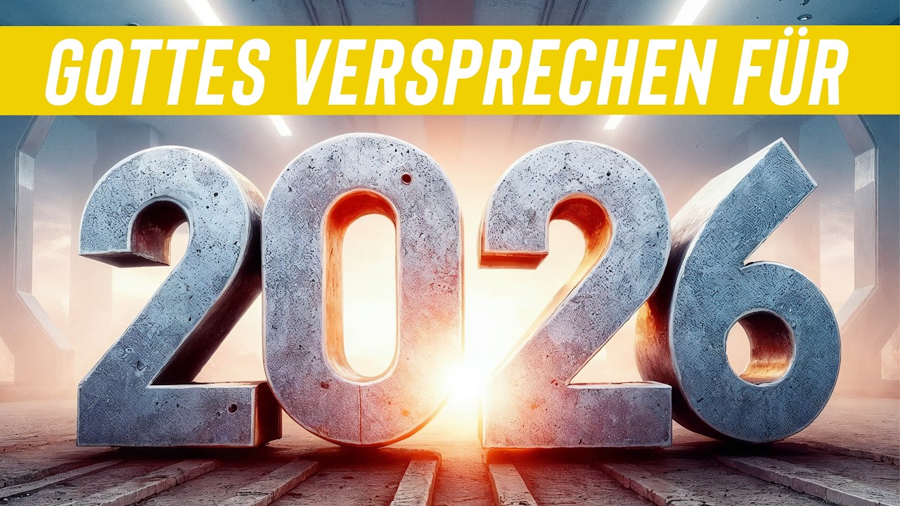 Was Gott dir für 2026 verspricht - 5 bedingungslose Zusagen, die das Leben verändern