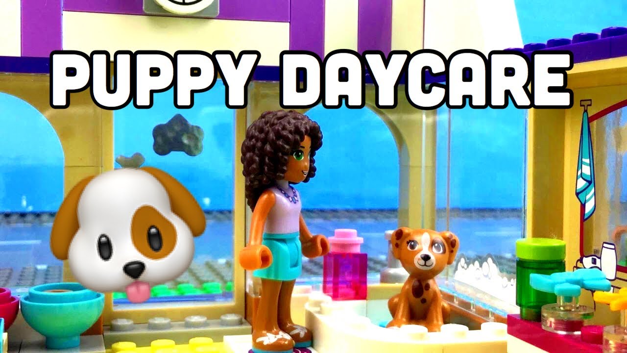 LEGO FRIENDS PUPPY 🐶 DAYCARE STOP MOTION [compilation] Lego friends stop motion animation